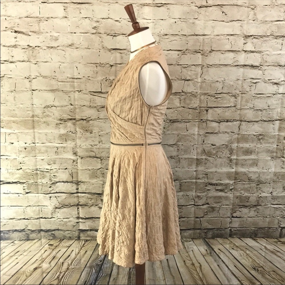 All Saints Quilted Silk Dress - Picture 3 of 6